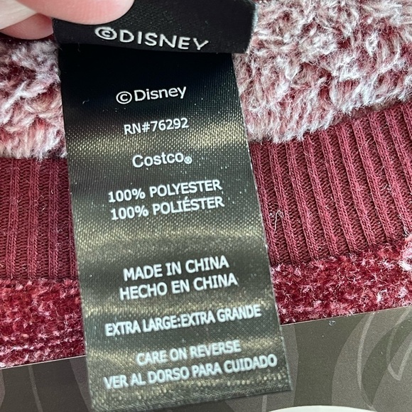 Disney two piece jogger lounge wear set new with tag size extra large 16/18 - Picture 12 of 13